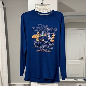 Disney Blue Run Disney Shirt